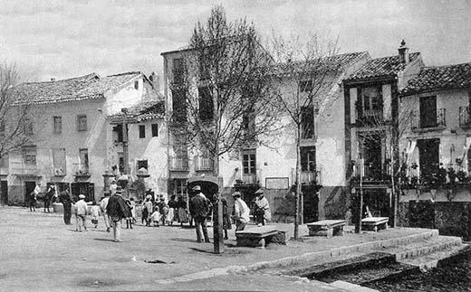 Plaza de España - Plaza de España. Plaza de la Constitución 1920