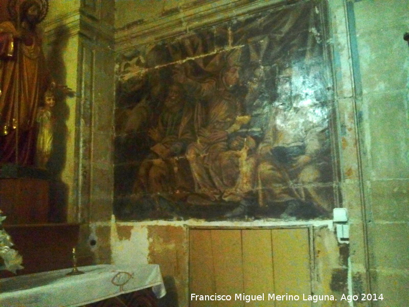 Iglesia de San Pablo. Capilla de la Aurora - Iglesia de San Pablo. Capilla de la Aurora. Óleo