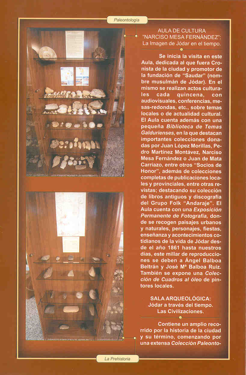 Museo de Jódar - Museo de Jódar. Folleto página 3