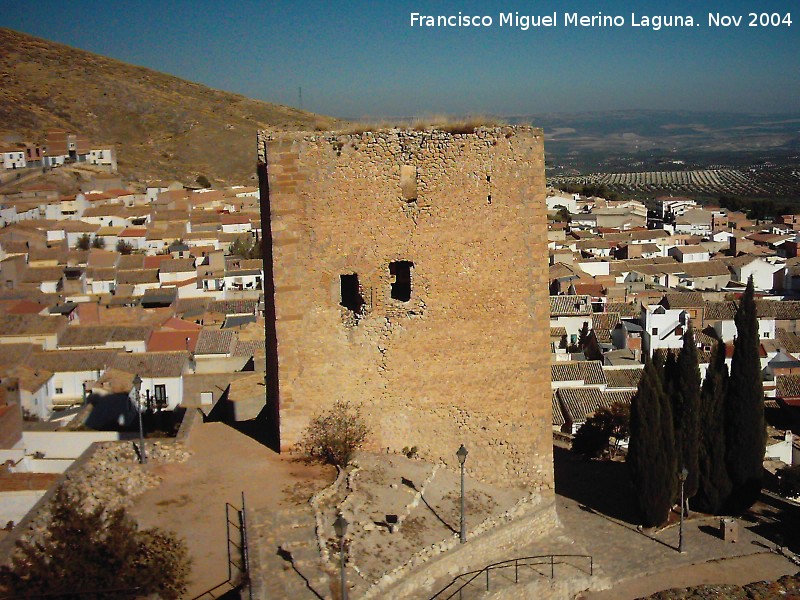 Castillo de Jódar - Castillo de Jódar. Torre Nueva aún sin rehabilitar