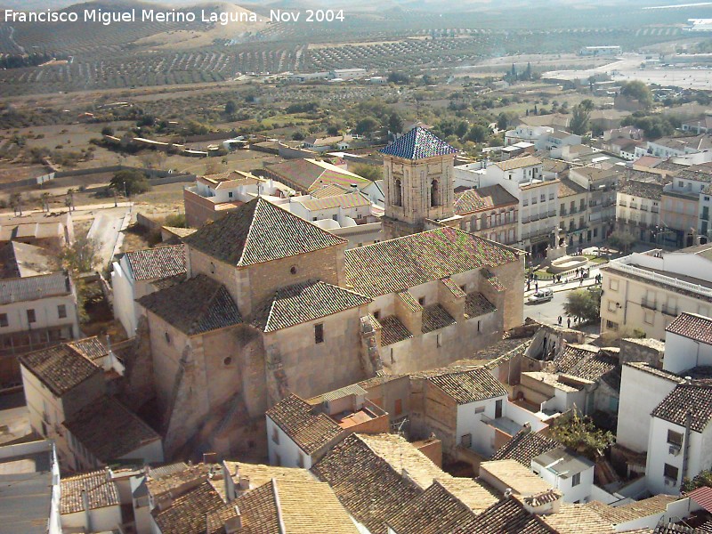 Iglesia de La Asunción - Iglesia de La Asunción. Vista desde la Torre Vieja del Castillo