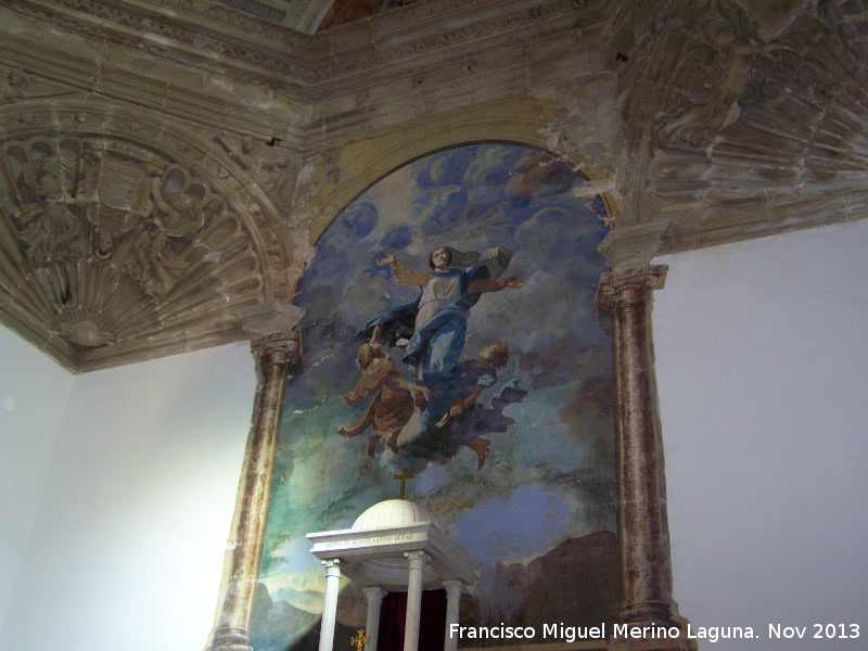 Convento de Santo Domingo - Convento de Santo Domingo. Fresco de la Asunción