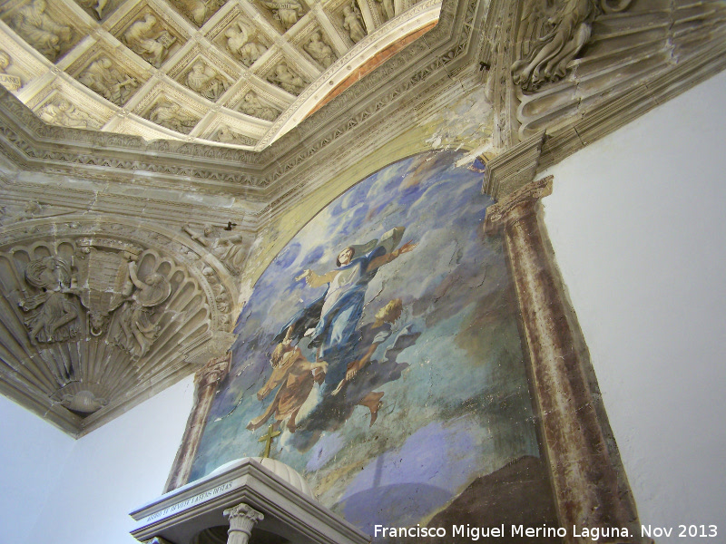 Convento de Santo Domingo - Convento de Santo Domingo. Fresco de la Asunción