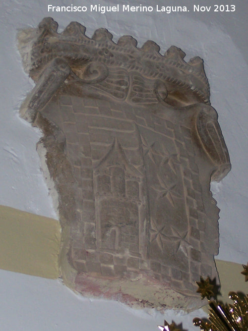 Convento de Santo Domingo - Convento de Santo Domingo. Escudo de los Messía con los Fonseca