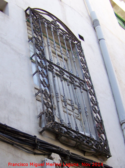 Casa de la Calle Rosales nº 7 - Casa de la Calle Rosales nº 7. Reja