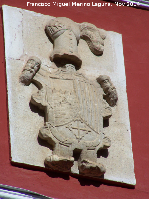 Casa de la Calle La Feria nº 25 - Casa de la Calle La Feria nº 25. Escudo