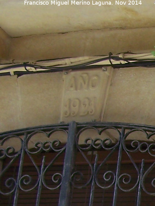 Casa de la Calle La Feria nº 42 - Casa de la Calle La Feria nº 42. Año