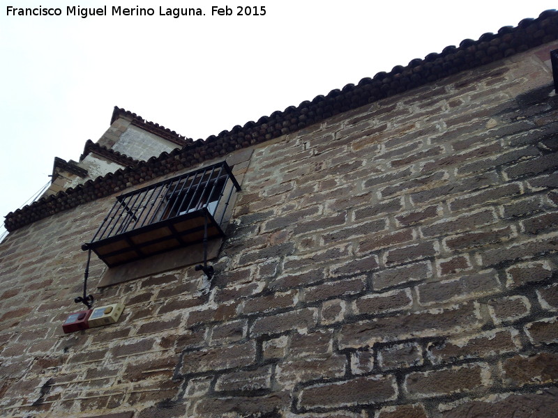 Casa del Torreón - Casa del Torreón. Alero lateral