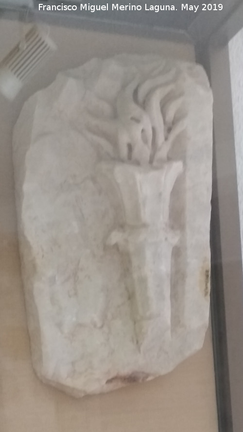 Cástulo - Cástulo. Relieve de mármol. Siglos I-II d.C. Museo Arqueológico de Linares