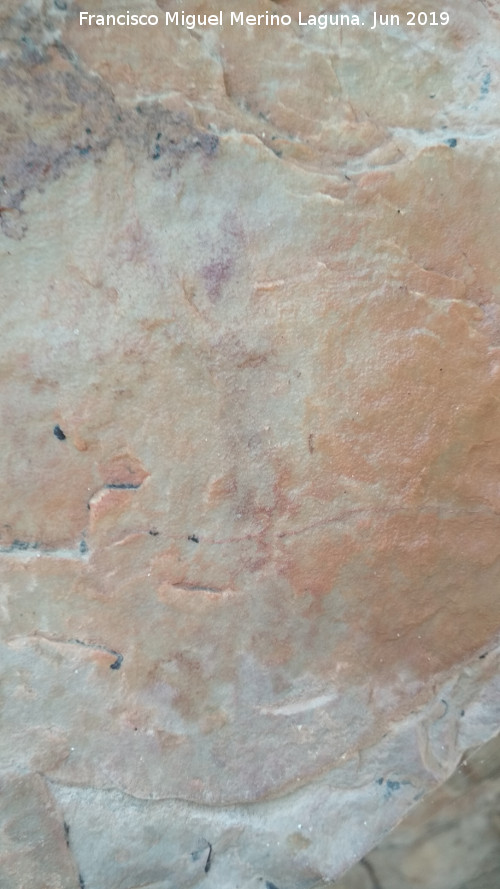 Pinturas rupestres del Poyo del Medio de la Cimbarra V - Pinturas rupestres del Poyo del Medio de la Cimbarra V. Restos inéditos