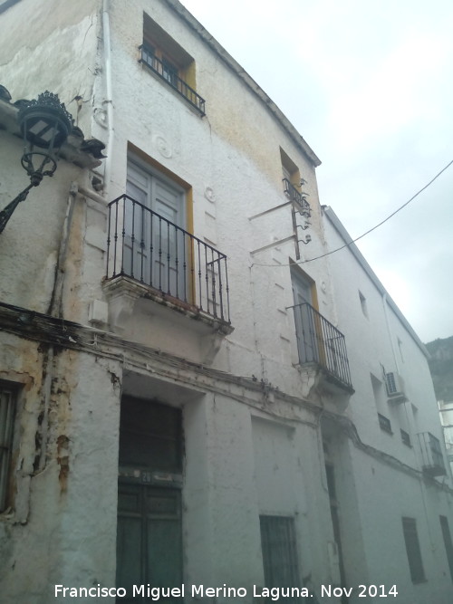 Casa de la Calle Wenceslao de la Cruz nº 26 - Casa de la Calle Wenceslao de la Cruz nº 26. Fachada