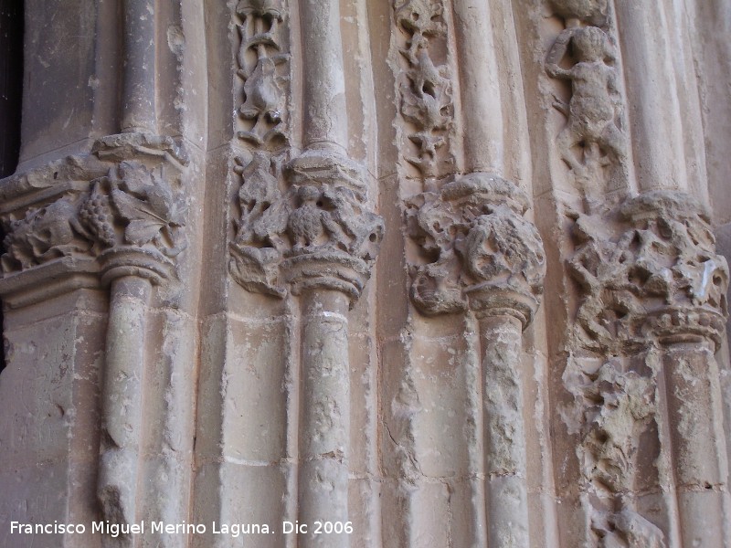 Basílica de Santa María la Mayor - Basílica de Santa María la Mayor. Capiteles derechos