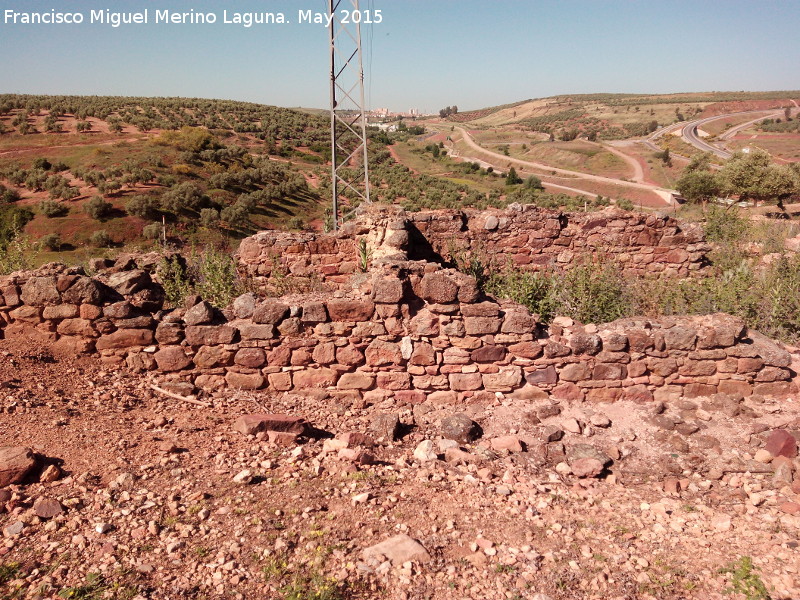 Castro de la Magdalena - Castro de la Magdalena. Construcción