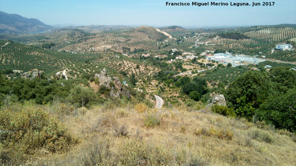 Torreón de la Atalaya - Torreón de la Atalaya. Vistas hacia la Torre del Algarrobo