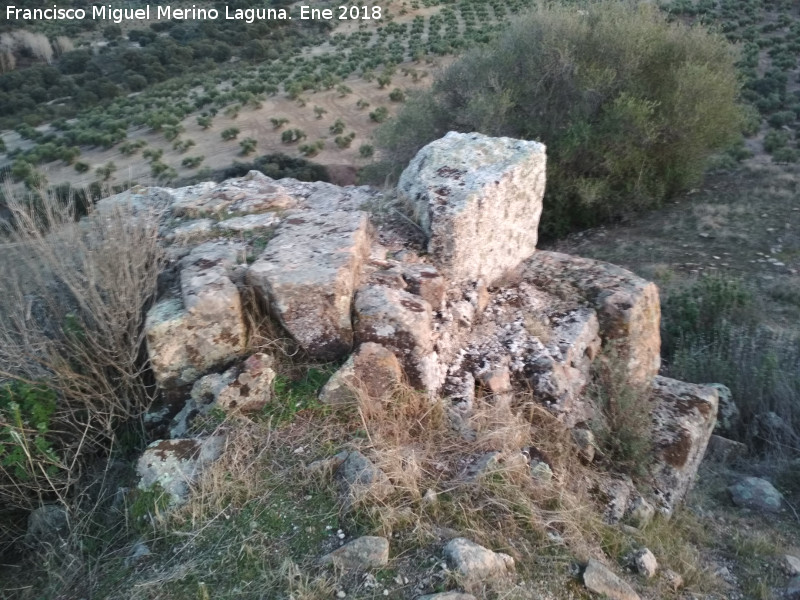 Yacimiento Ermita de San Bartolomé - Yacimiento Ermita de San Bartolomé. Muralla