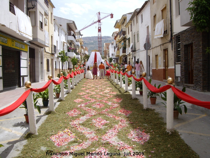 Corpus de Los Villares - Corpus de Los Villares. Calle y altar