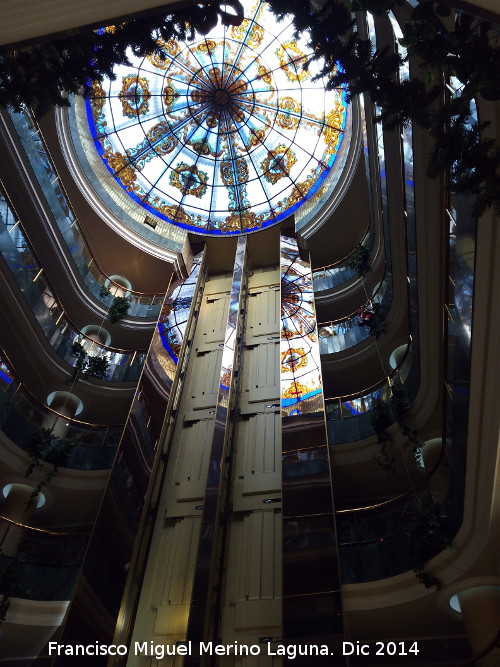 Cúpula del Hotel Infanta Cristina - Cúpula del Hotel Infanta Cristina. 