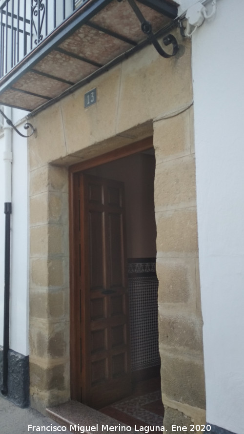 Casa de la Calle Pi�drola n� 13 - Casa de la Calle Pi�drola n� 13. Portada