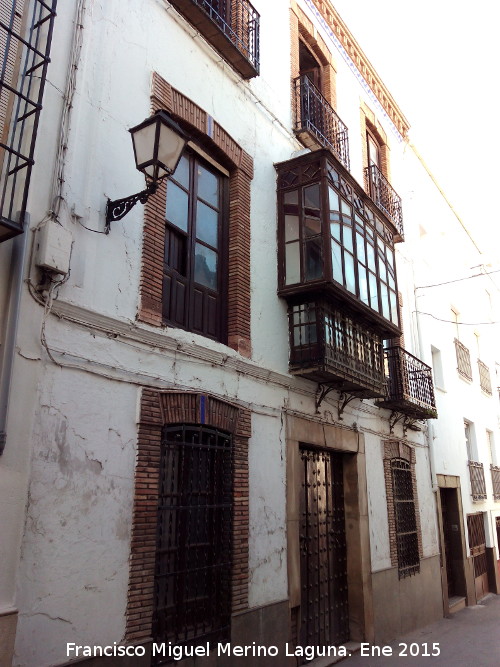 Casa de la Calle Las Posadas n 9 - Casa de la Calle Las Posadas n 9. Fachada
