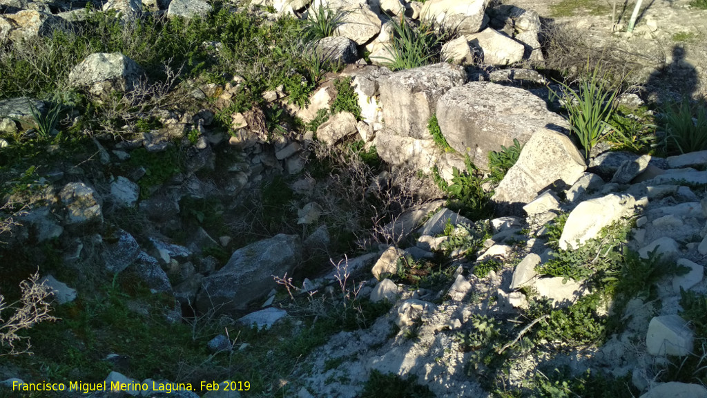 Fortín romano del Cerro Abejúcar - Fortín romano del Cerro Abejúcar. 