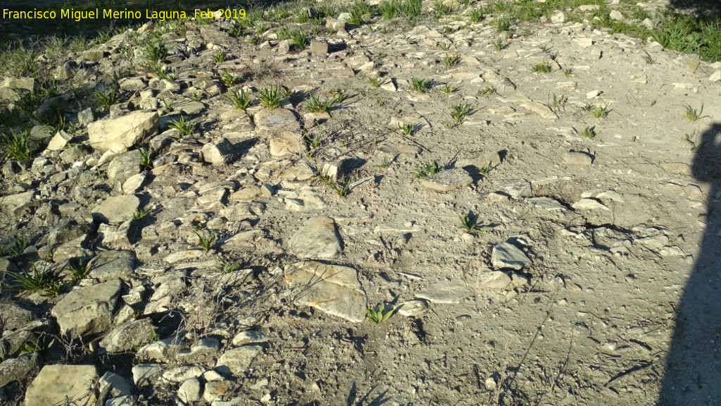 Fortín romano del Cerro Abejúcar - Fortín romano del Cerro Abejúcar. 