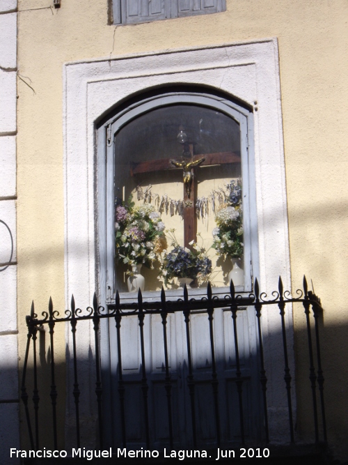 Hornacina de Jesús en la Cruz - Hornacina de Jesús en la Cruz. 