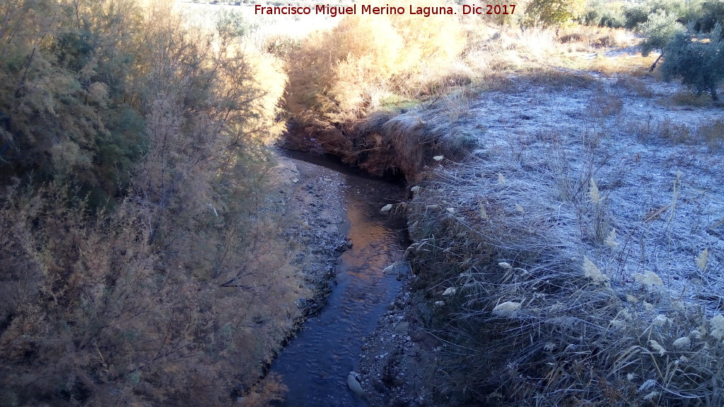 Río Jandulilla - Río Jandulilla. Cerca del Puente del Jandulilla en Huelma