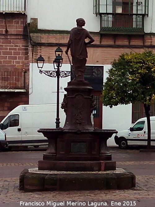 Fuente de la Plaza de España - Fuente de la Plaza de España. Parte trasera