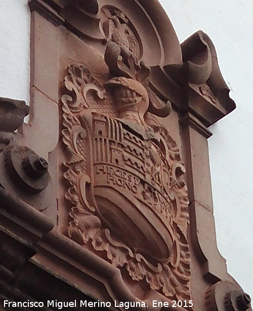 Casa de la Calle Luis Siles nº 5 - Casa de la Calle Luis Siles nº 5. Escudo