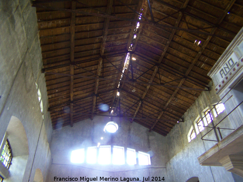 Central Hidroeléctrica Río Frío - Central Hidroeléctrica Río Frío. Techumbre