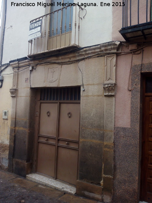 Casa de la Calle Gallo nº 37 - Casa de la Calle Gallo nº 37. Portada