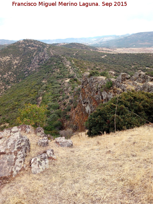 Castillón del Moro - Castillón del Moro. Vistas hacia el Este