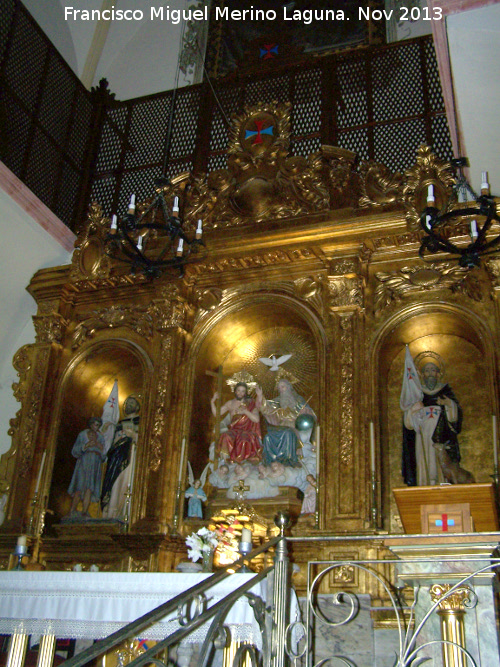 Monasterio de la Santsima Trinidad - Monasterio de la Santsima Trinidad. Retablo