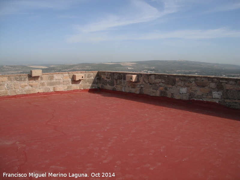 Castillo de Mengíbar - Castillo de Mengíbar. Azotea