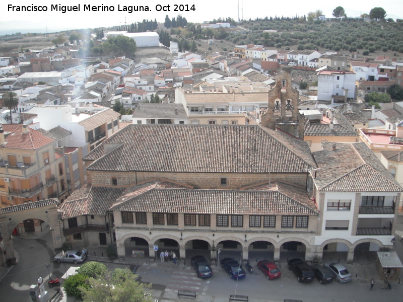Iglesia de San Pedro Apóstol - Iglesia de San Pedro Apóstol. Desde el Castillo