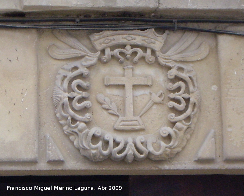 Casa de La Inquisición - Casa de La Inquisición. Escudo de la inquisición