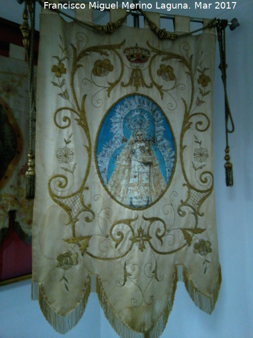 Casa de la Cofradía de la Virgen de la Estrella - Casa de la Cofradía de la Virgen de la Estrella. Estandarte de 1985