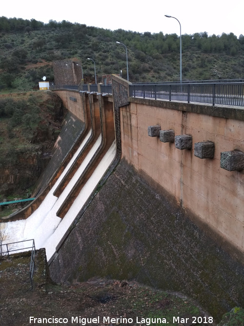 Pantano del Dañador - Pantano del Dañador. Presa