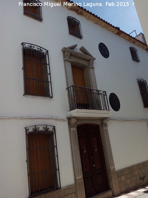 Casa de la Calle Agua nº 15 - Casa de la Calle Agua nº 15. Fachada