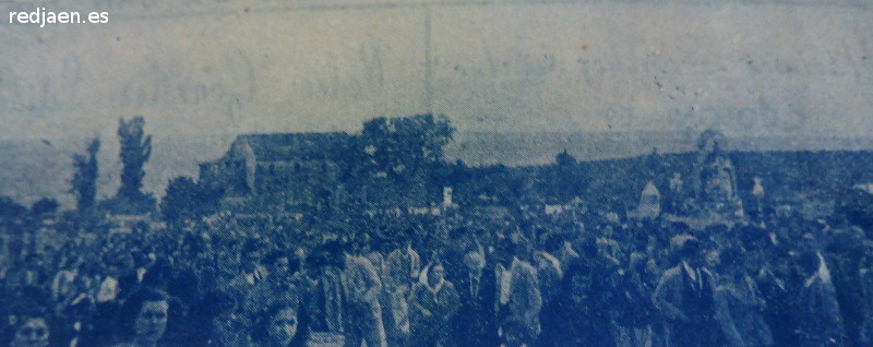 Romería de la Virgen de la Estrella - Romería de la Virgen de la Estrella. Foto antigua. Revista Virgen de la Estrella 1952