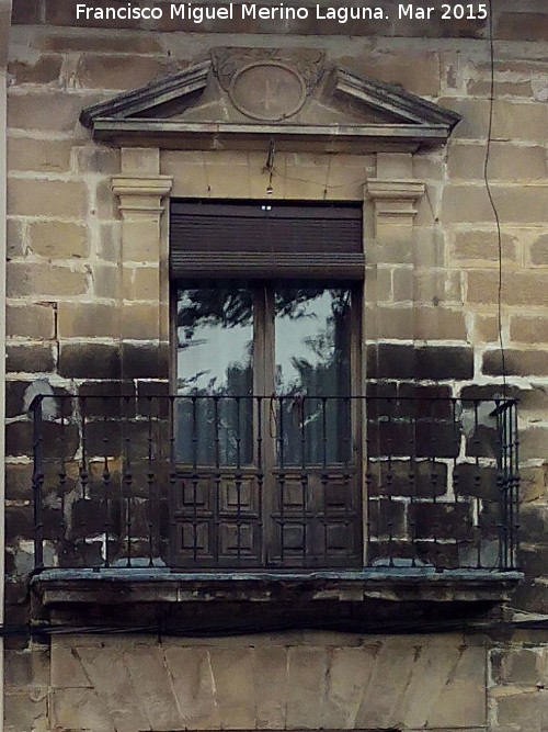 Casa de la Acera de la Magdalena nº 13 - Casa de la Acera de la Magdalena nº 13. Balcón