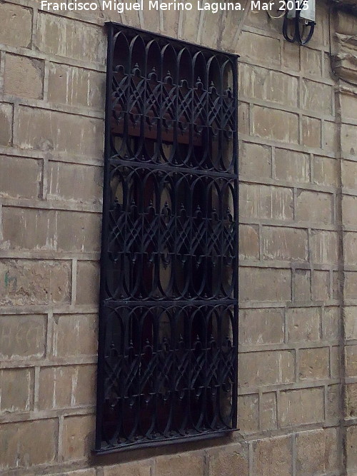 Casa de la Calle Concepción nº 16 - Casa de la Calle Concepción nº 16. Reja