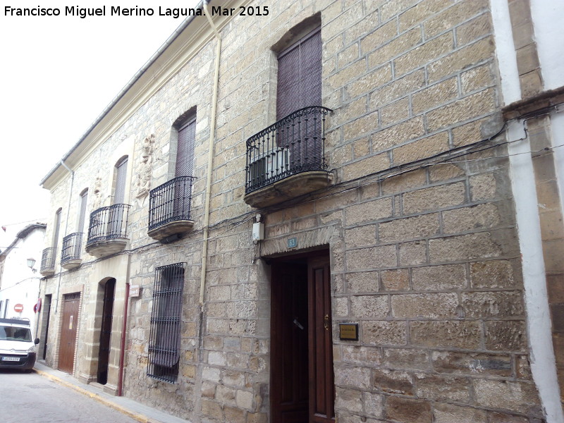 Casa de la Calle del Rojo nº 63 - Casa de la Calle del Rojo nº 63. Fachada