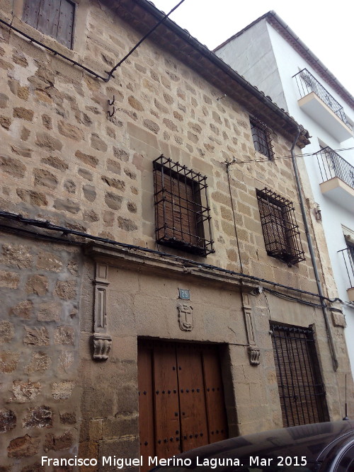 Casa de la Calle Magdalena nº 25 - Casa de la Calle Magdalena nº 25. Fachada