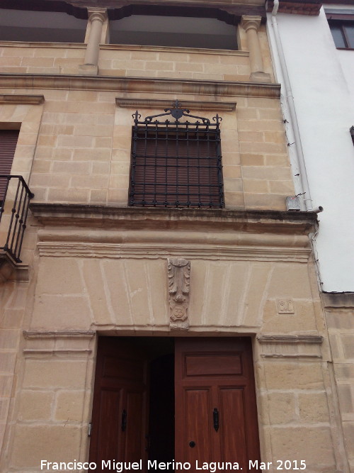 Casa de la Acera de la Magdalena nº 33 - Casa de la Acera de la Magdalena nº 33. Portada