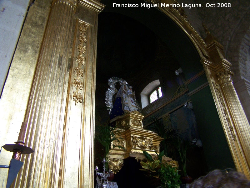 Ermita de la Virgen de la Estrella - Ermita de la Virgen de la Estrella. Camarín y Virgen de la Estrella