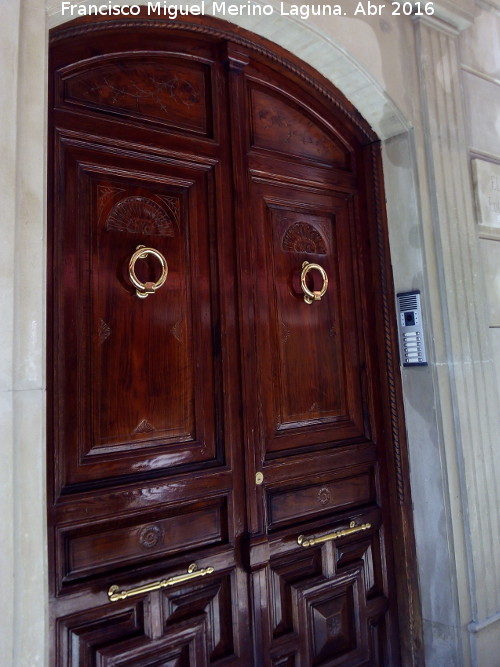 Casa de la Calle Maestra nº 3 - Casa de la Calle Maestra nº 3. Puerta