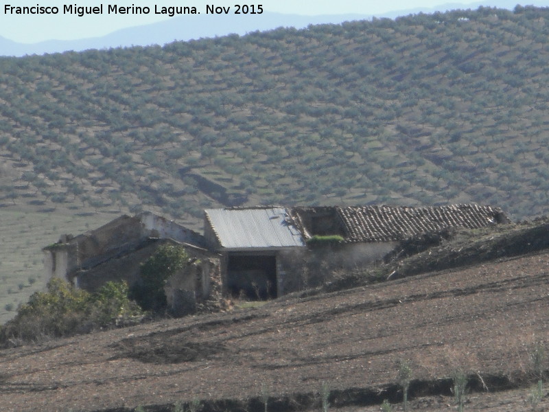 Cortijada de Jubera - Cortijada de Jubera. Desde la Cañada de Cazalilla