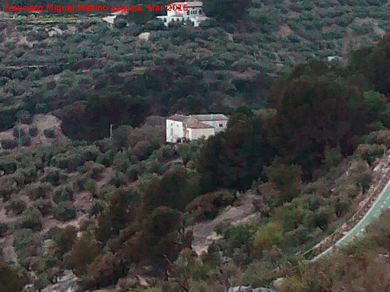 Casería Solana - Casería Solana. Desde la Peña de Jaén