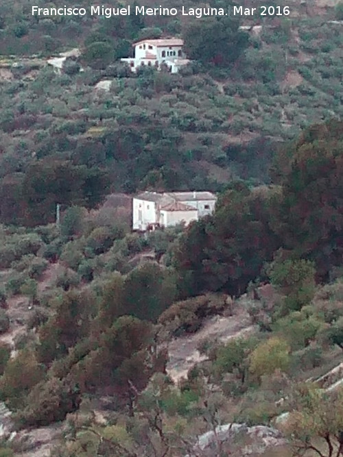 Casería Solana - Casería Solana. Desde la Peña de Jaén
